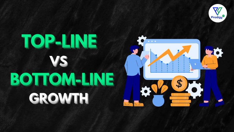 What is Top line growth and Bottom line growth?